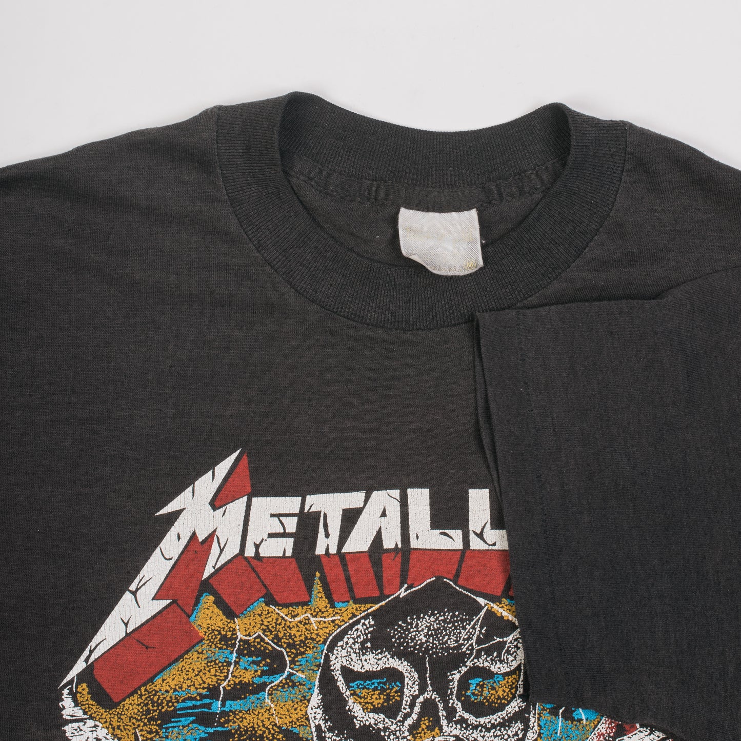 Vintage 80’s Metallica Cliff Burton Memorial T-Shirt