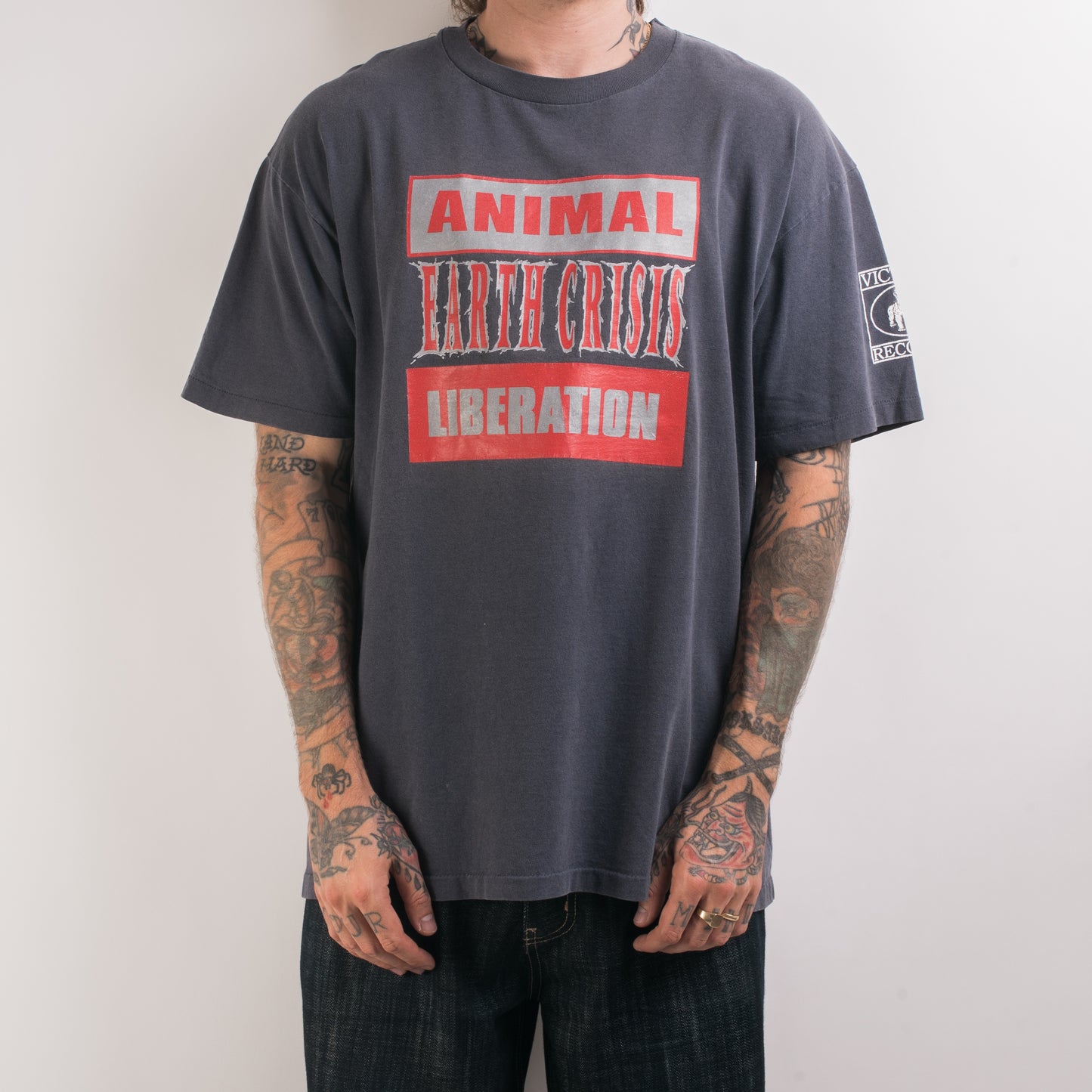 Vintage 90’s Earth Crisis Animal Liberation T-Shirt