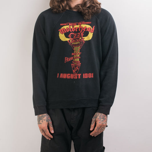 Vintage 1981 Heavy Metal Holocaust Sweatshirt