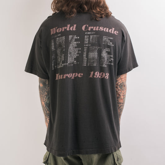 Vintage 1993 Bolt Thrower World Crusade Tour T-Shirt