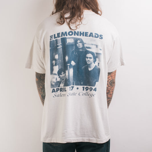Vintage 1994 The Lemonheads Salem State College Staff T-Shirt