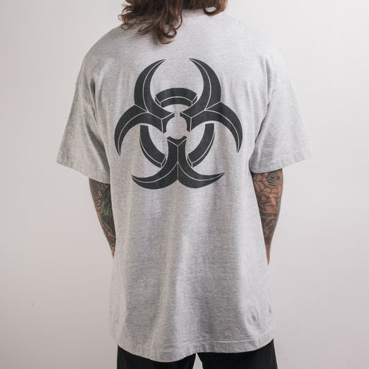 Vintage 90’s Biohazard State Of The World Address T-Shirt