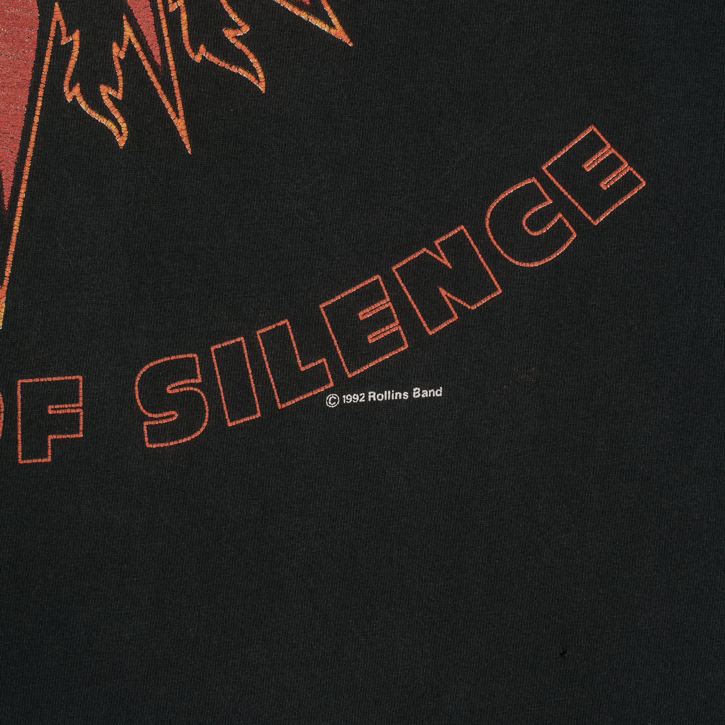 Vintage 1992 Rollins Band Silence Sucks T-Shirt