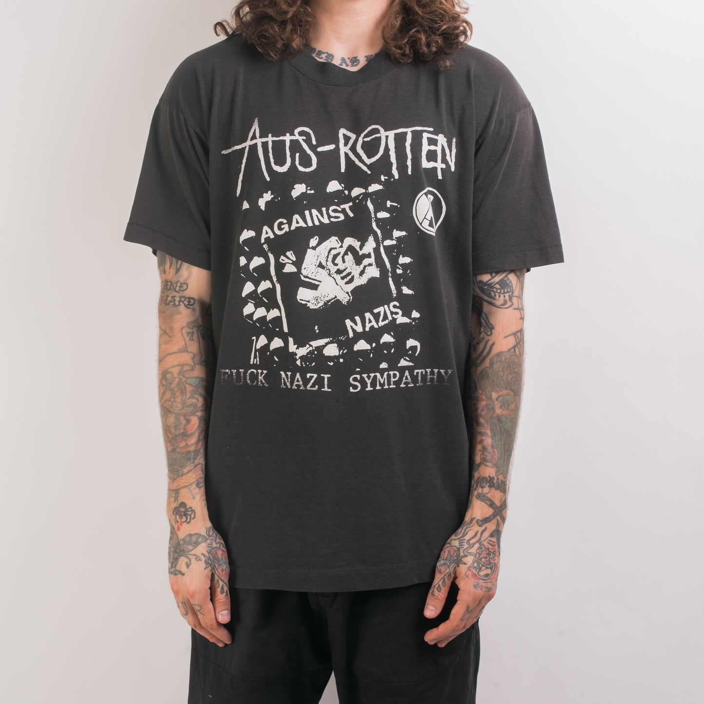 Vintage 90’s Aud-Rotten Fuck Nazi Sympathy T-Shirt