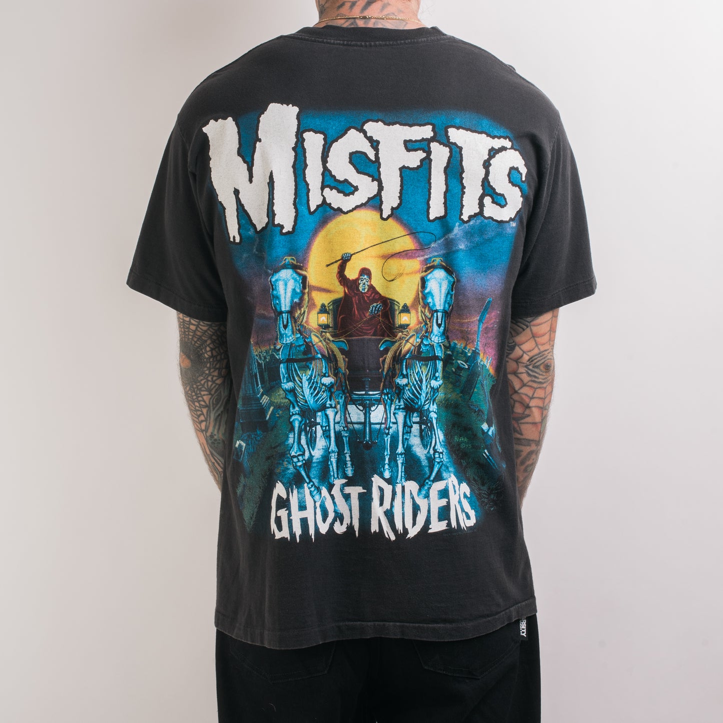 Vintage 1995 Misfits Ghost Riders T-Shirt