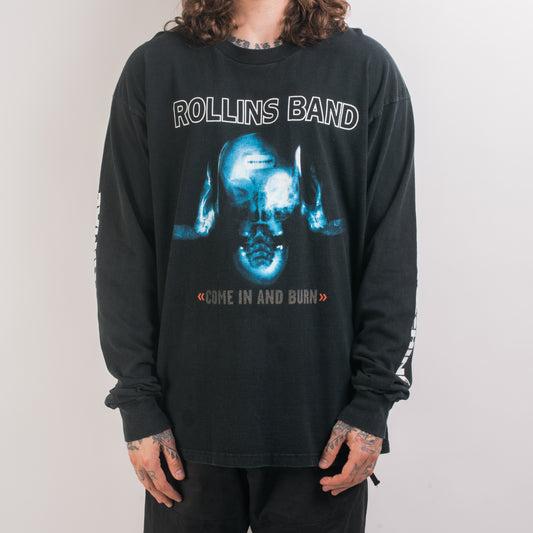 Vintage 90’s Rollins Band Come In And Burn Longsleeve