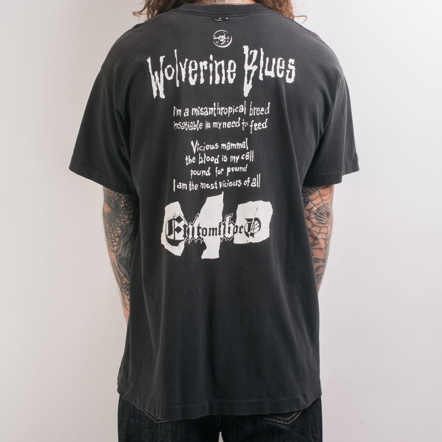 Vintage 90’s Entombed Wolverine Blues T-Shirt