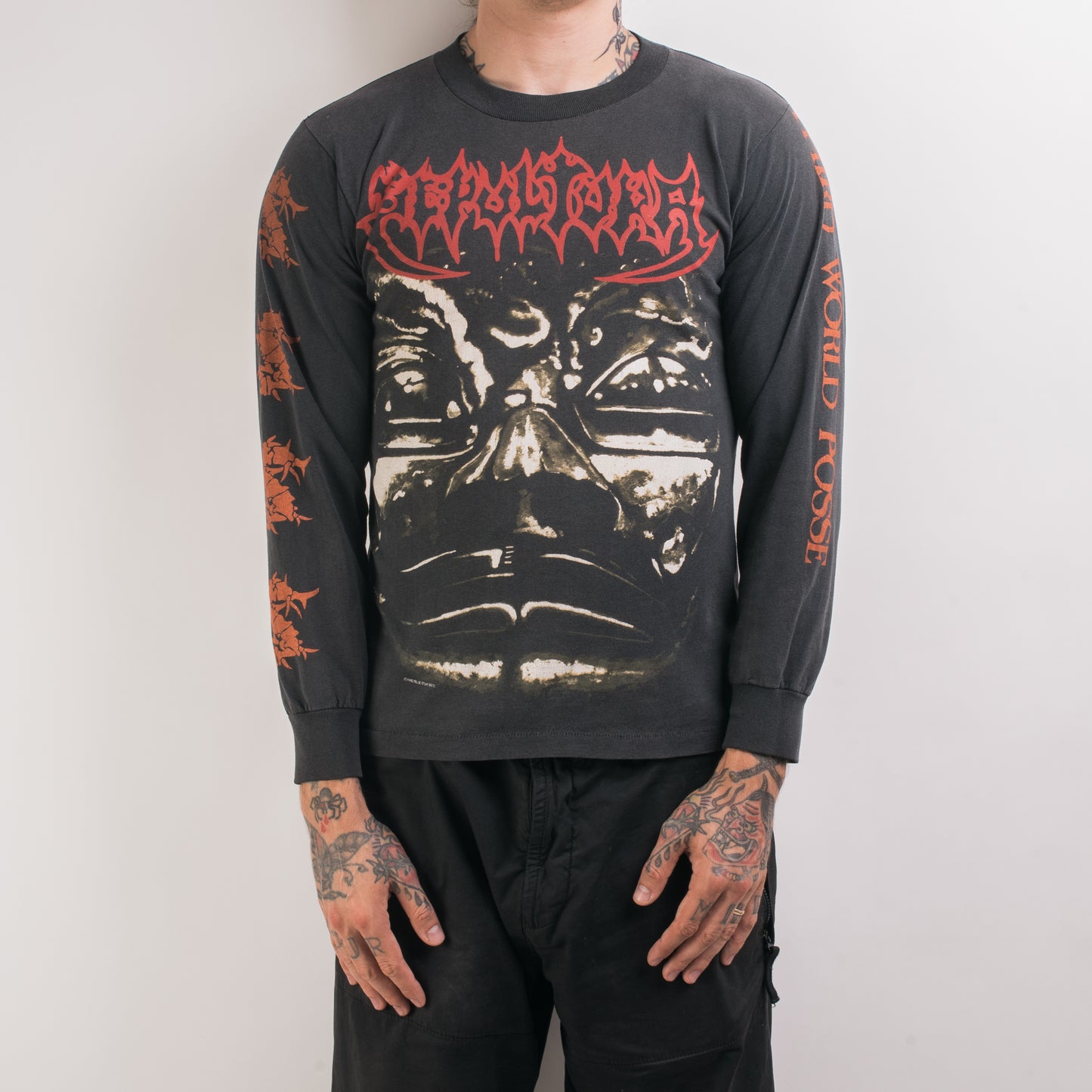 Vintage 1992 Sepultura Third World Posse Tour Longsleeve