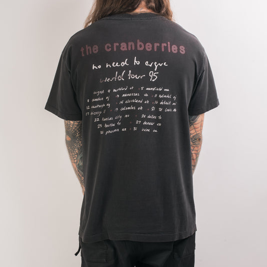 Vintage 1995 The Cranberries No Need To Argue Tour T-Shirt