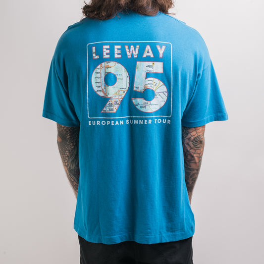 Vintage 1995 Leeway Euro Tour T-Shirt