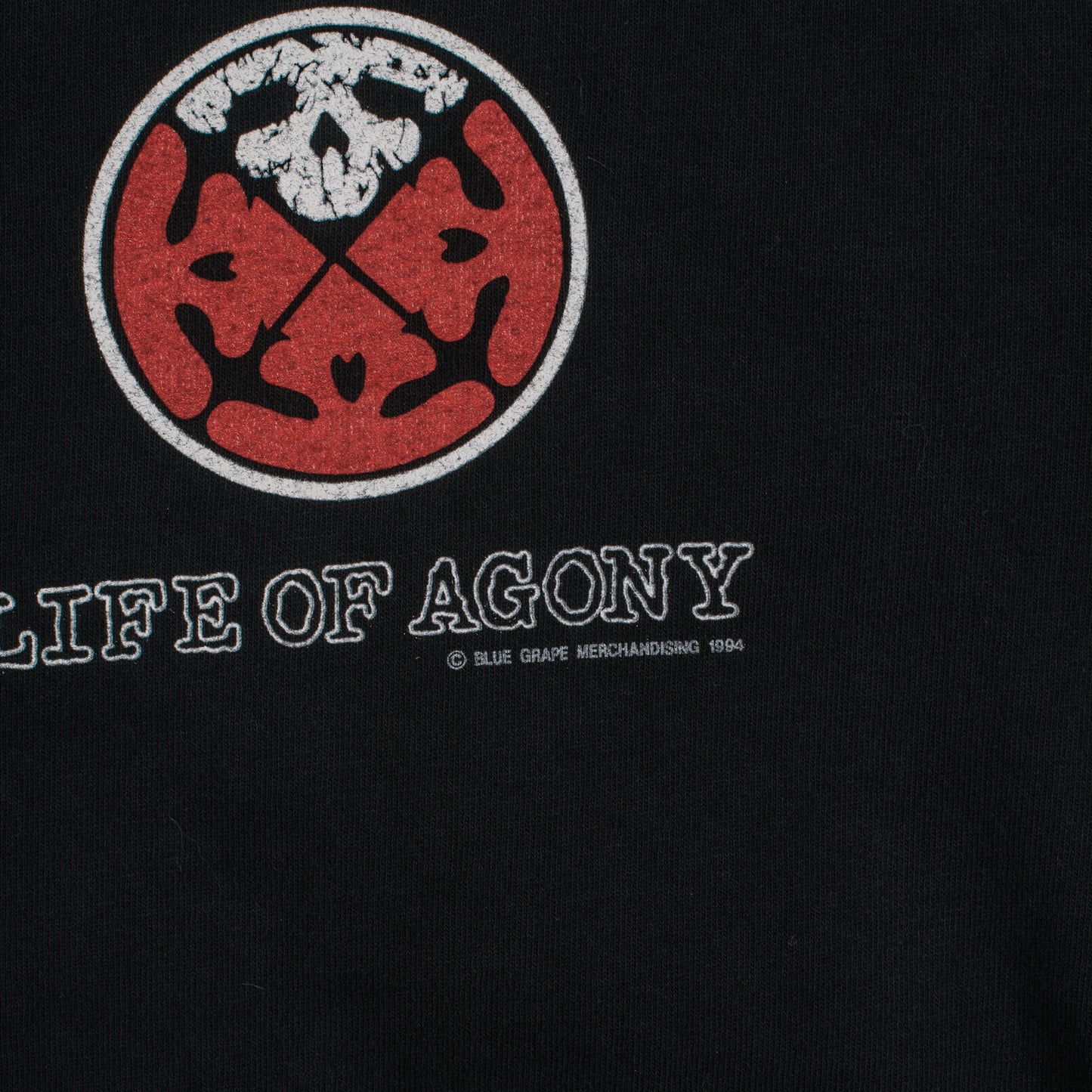 Vintage 1994 Life Of Agony River Runs Red T-Shirt