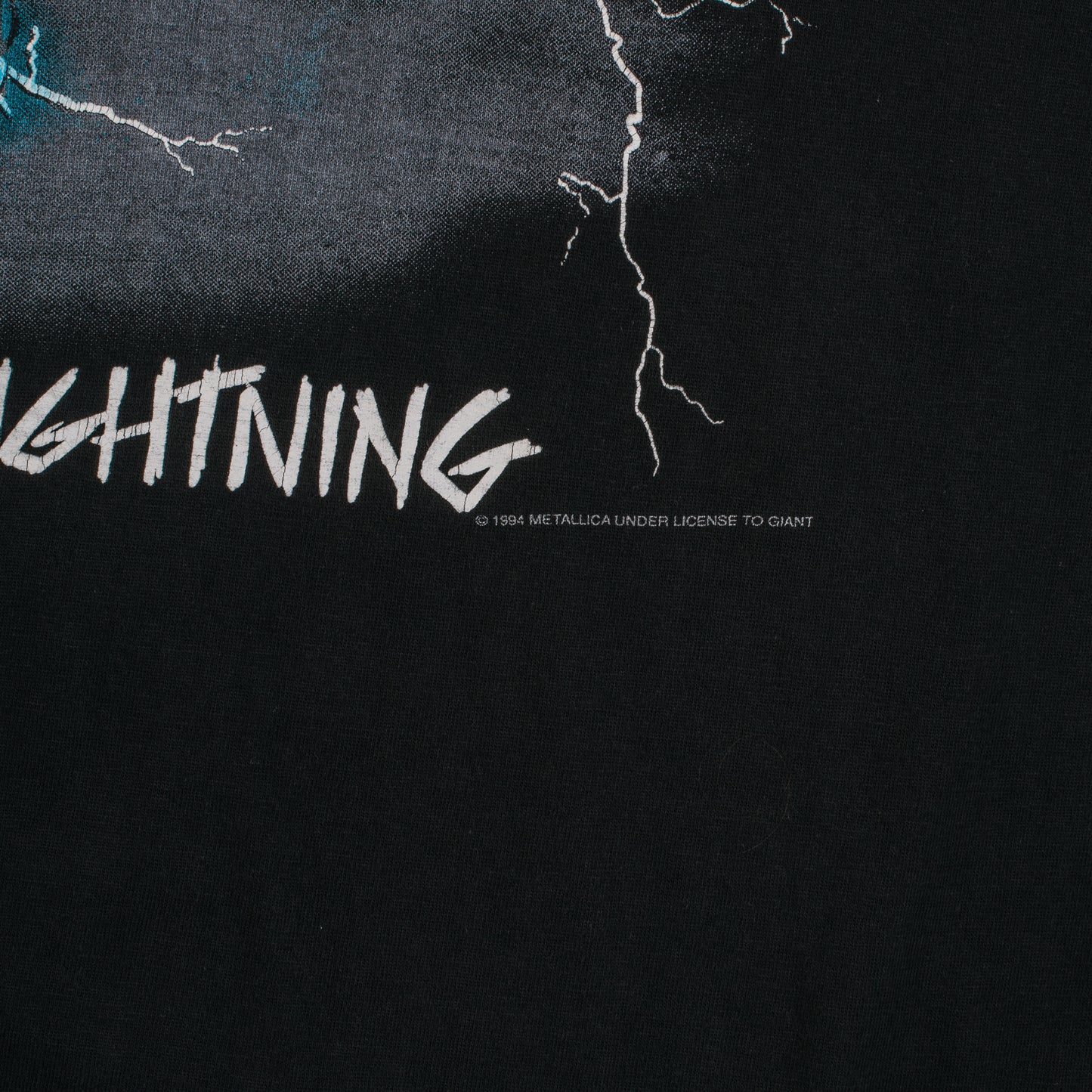 Vintage 1994 Metallica Ride The Lightning T-Shirt