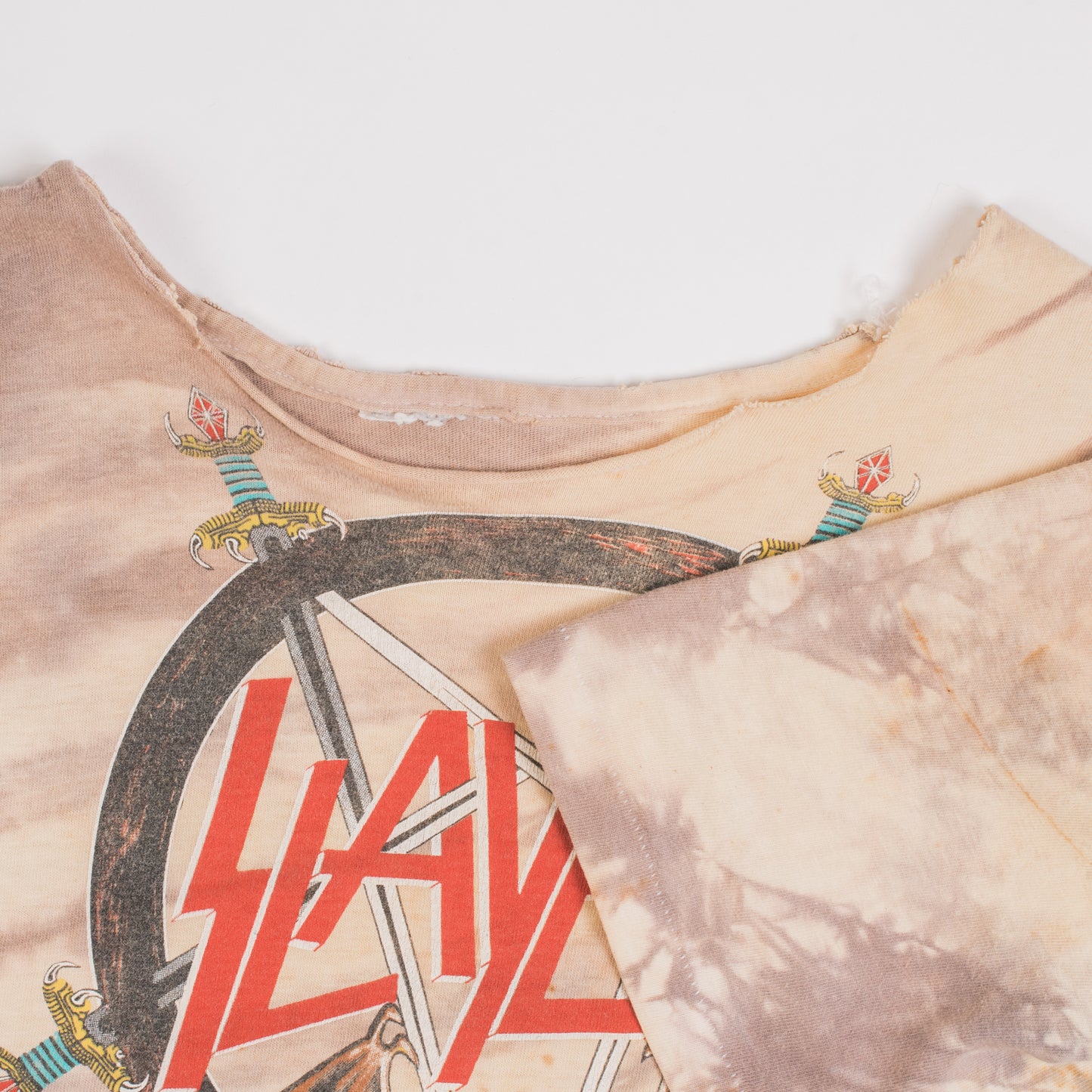 Vintage 1988 Slayer Tie Dye T-Shirt