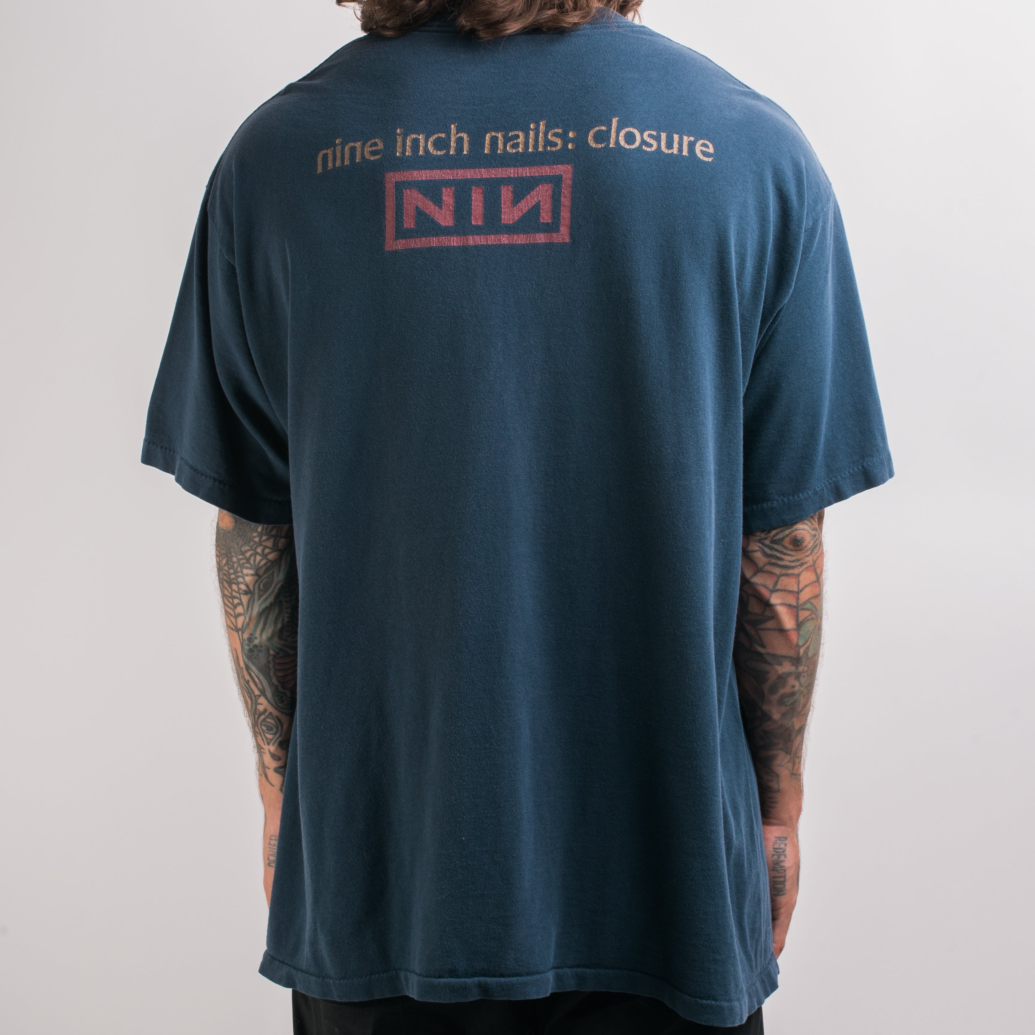 Vintage 90's Nine Inch Nails Closure T-Shirt – Mills Vintage USA