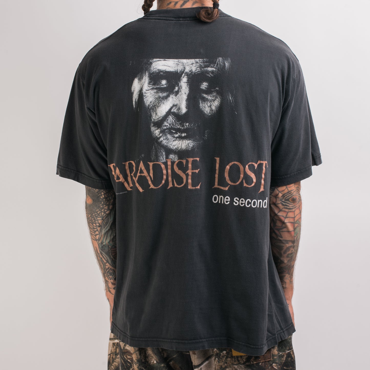 Vintage 1997 Paradise Lost One Second Tour T-Shirt