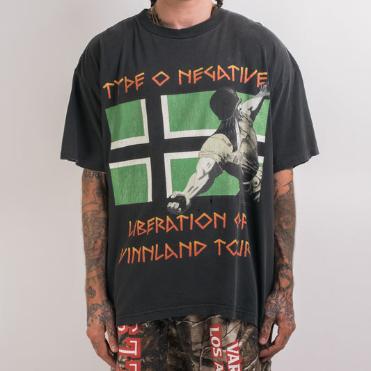 Vintage 1996 Type O Negative Liberation Of Vinland Tour T-Shirt