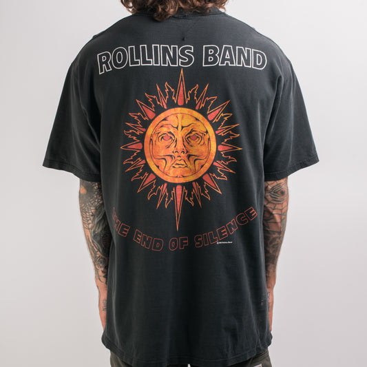 Vintage 1992 Rollins Band Silence Sucks T-Shirt