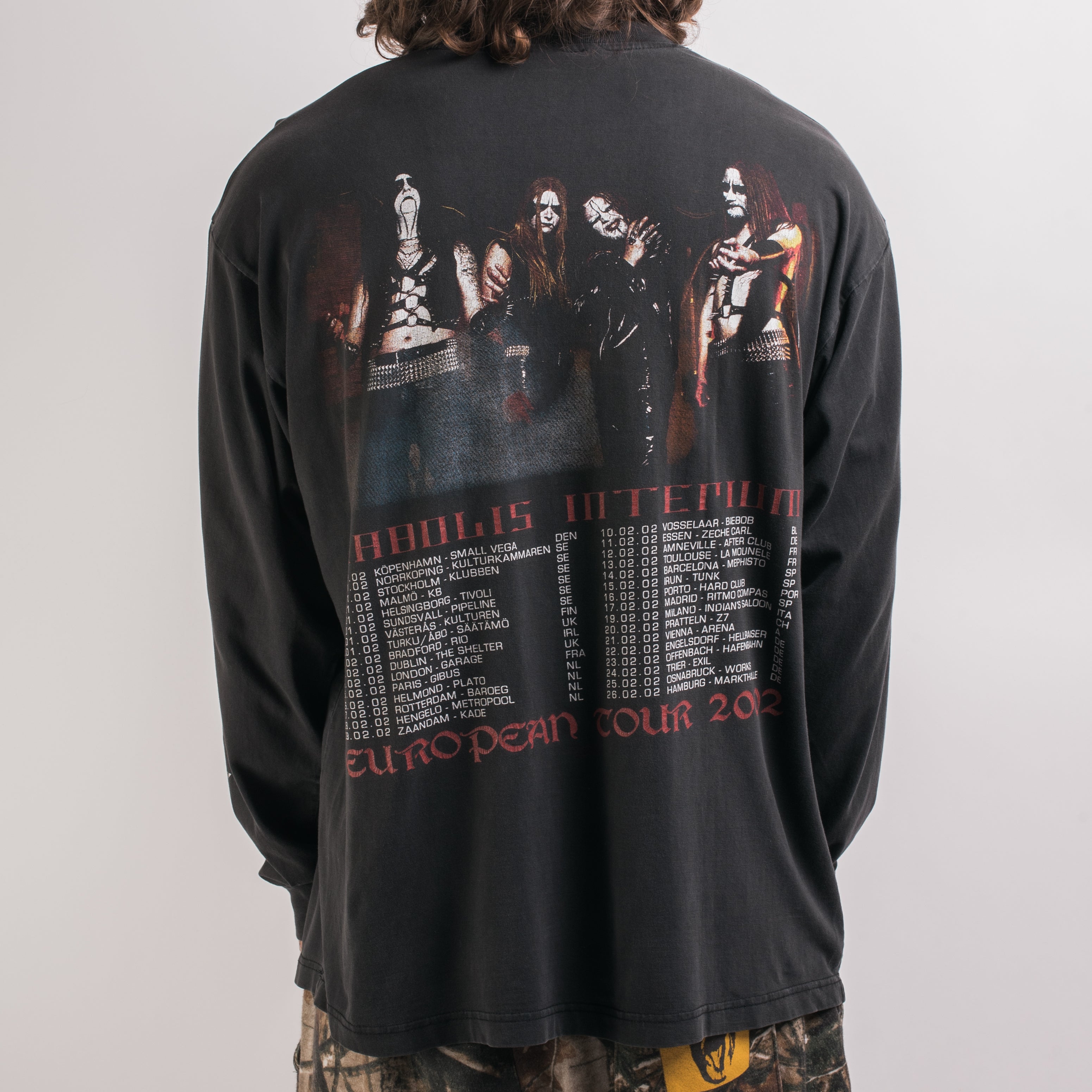 Vintage Dark Funeral Diabolis Interium Tour Longsleeve – Mills Vintage USA