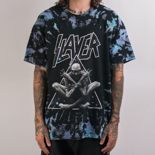 Vintage 90’s Slayer Devine Intervention Tie Dye T-Shirt