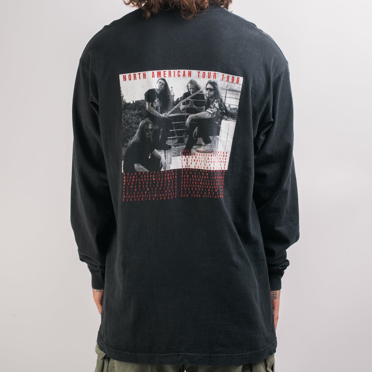 Vintage 1996 Monstrosity Tour Longsleeve