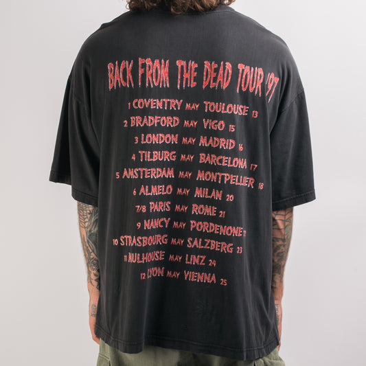 Vintage 1997 Obituary Back From The Dead Tour T-Shirt