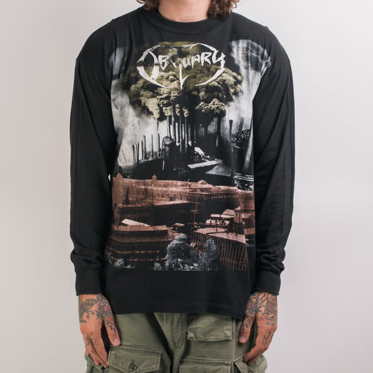 Vintage 90’s Obituary World Demise Tour Boot Longsleeve