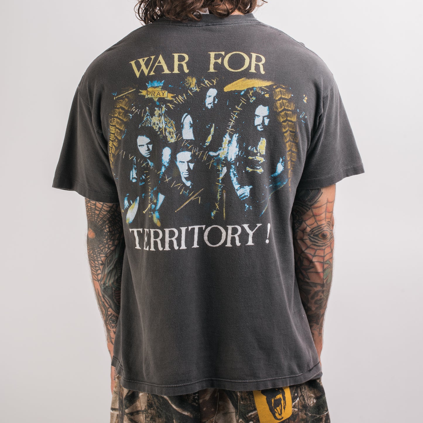 Vintage 1993 Sepultura War For Territory T-Shirt