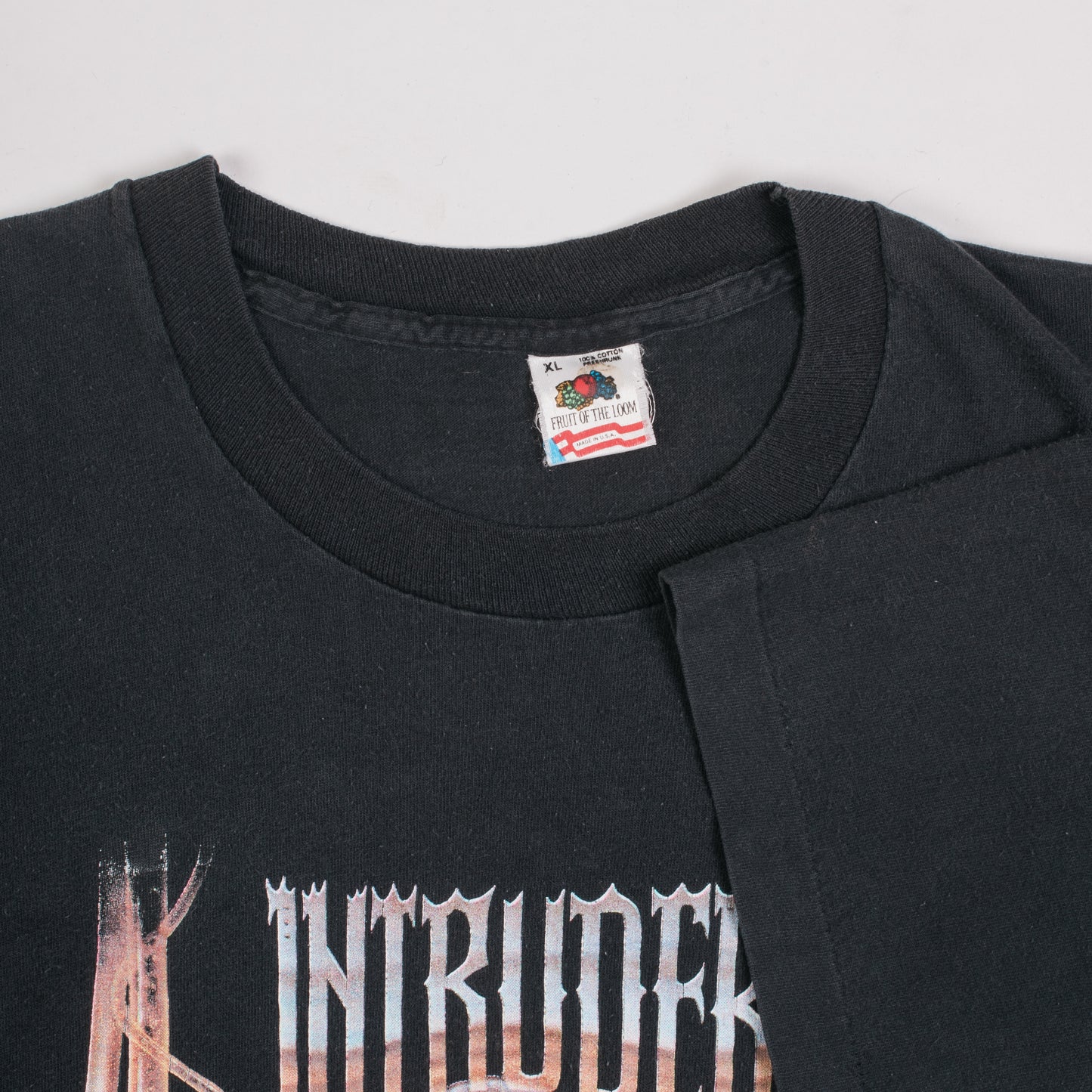 Vintage 1990 Intruder Escape From Pain T-Shirt