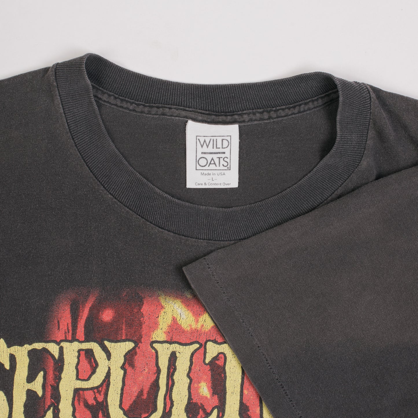Vintage 1993 Sepultura War For Territory T-Shirt – Mills Vintage USA