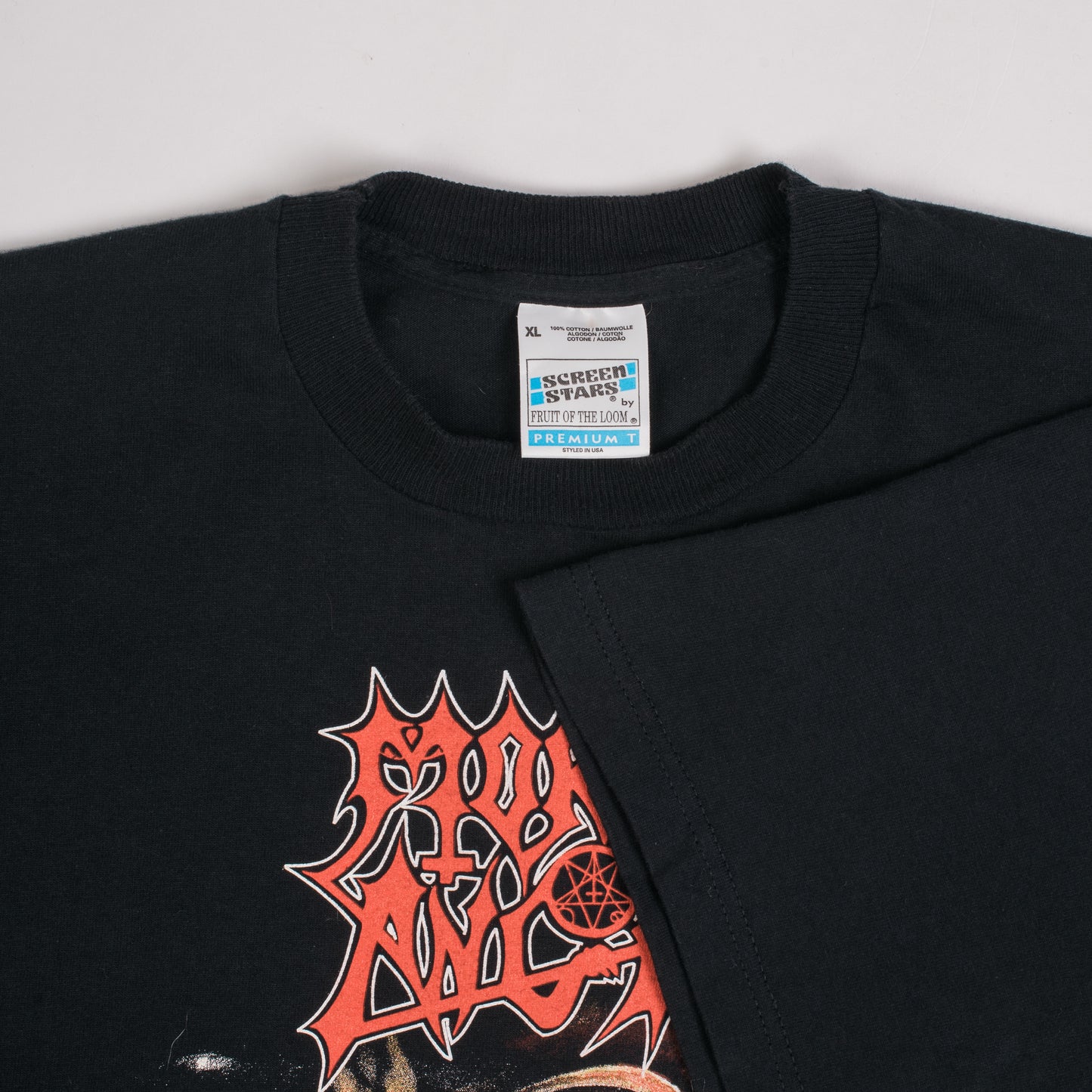 Vintage 1998 Morbid Angel Formulas Fatal To The Flesh Tour T-Shirt ...