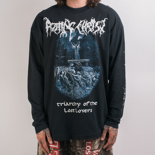 Vintage 90’s Rotting Christ Triarchy of the Lost Lovers Longsleeve