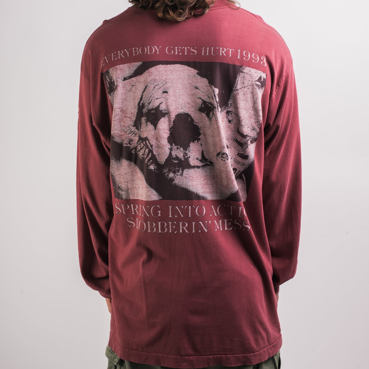 Vintage 1993 Sheer Terror Everybody Gets Hurt Tour Longsleeve