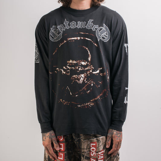 Vintage 90’s Entombed Wolverine Blues Longsleeve