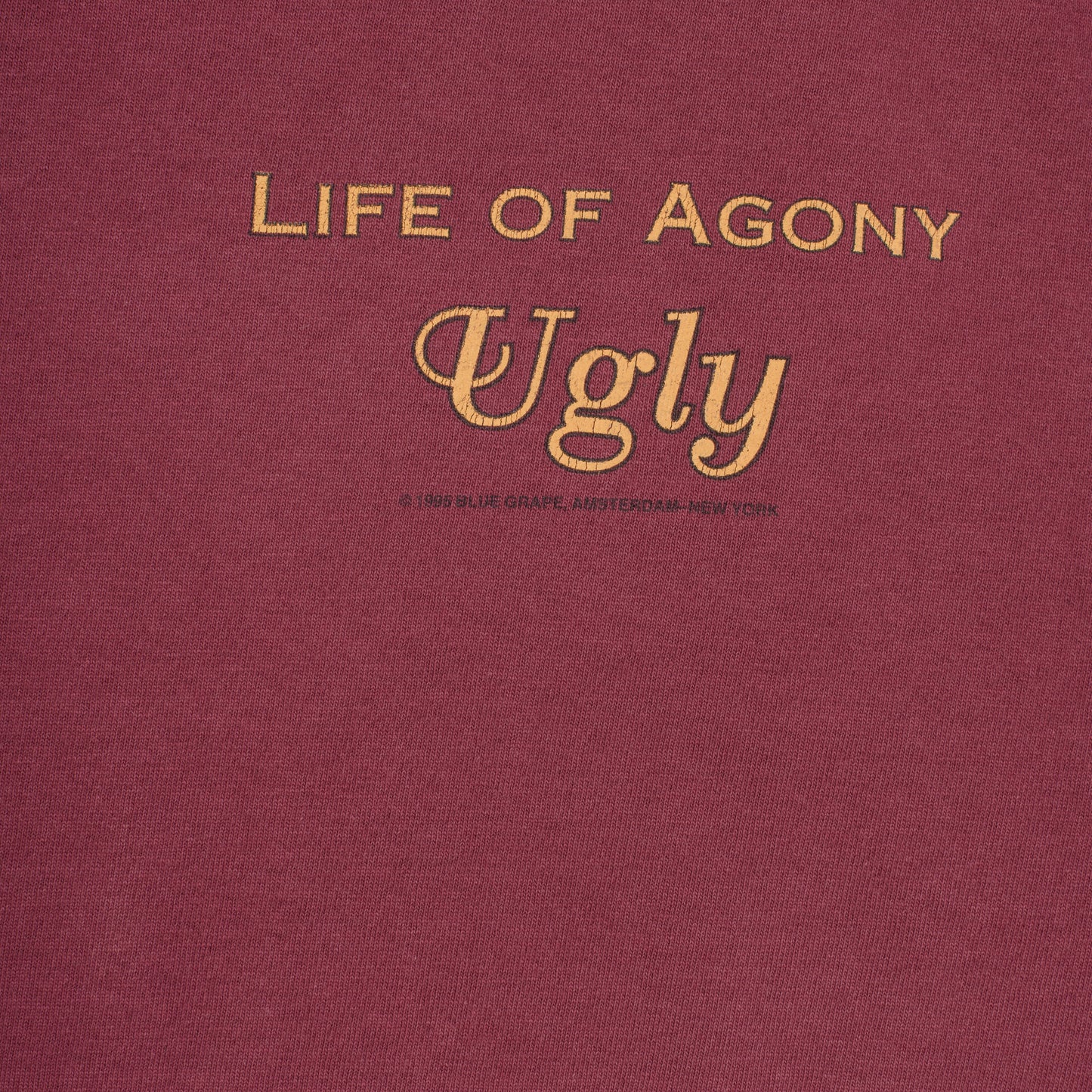 Vintage 1995 Life Of Agony Ugly T-Shirt