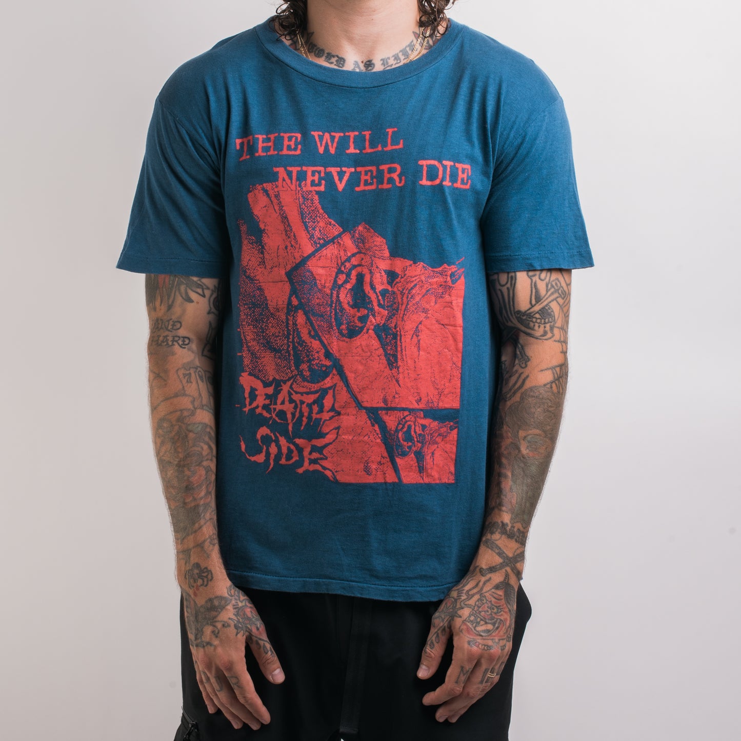 Vintage 90’s Death Side The Will Never Die T-Shirt – Mills Vintage USA