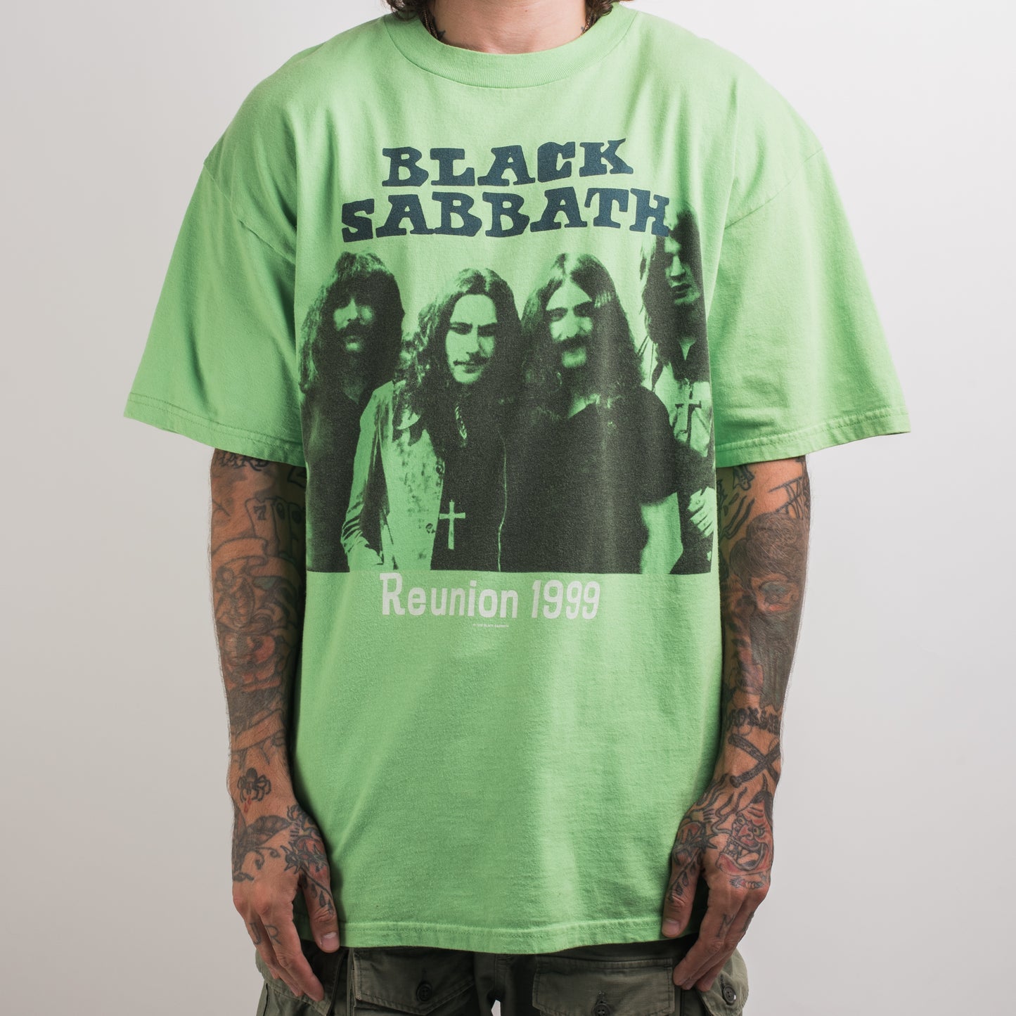 Vintage 1999 Black Sabbath Reunion Tout T-Shirt