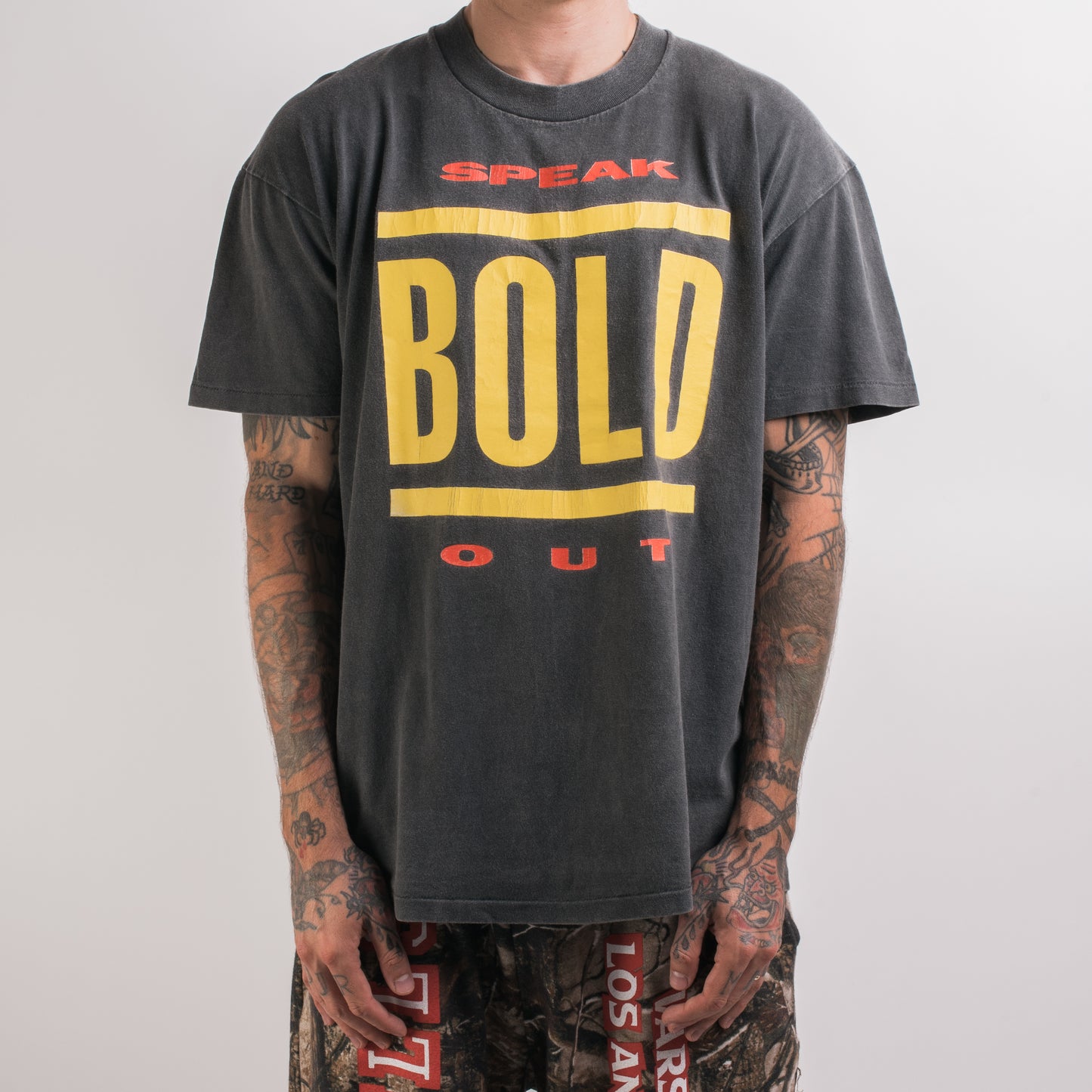 Vintage 90’s Bold Speak Out T-Shirt