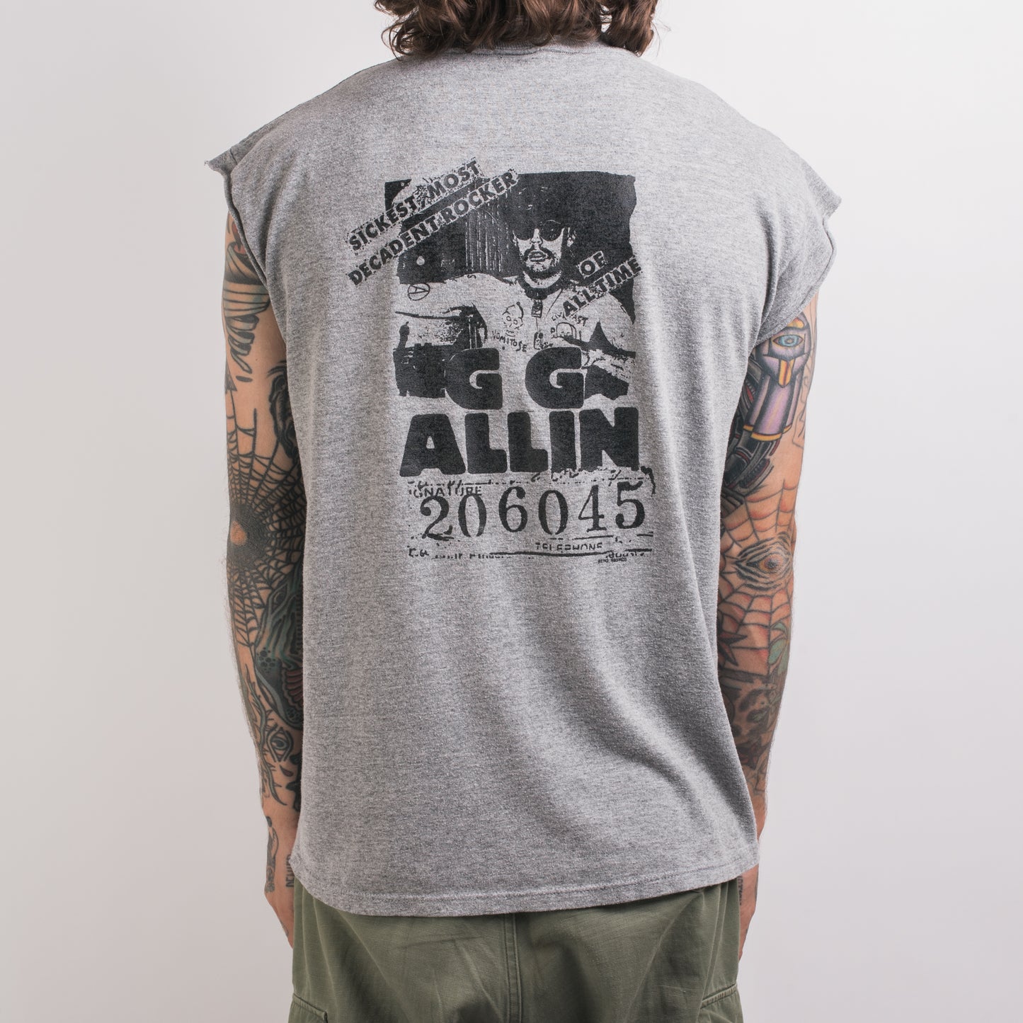 Vintage 90’s GG Allin Outlaw Scumfuc T-Shirt