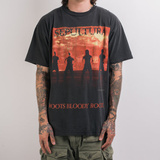 Vintage 1996 Sepultura Roots Bloody Roots T-Shirt