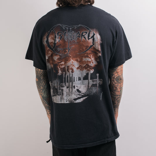 Vintage 1994 Obituary World Demise T-Shirt