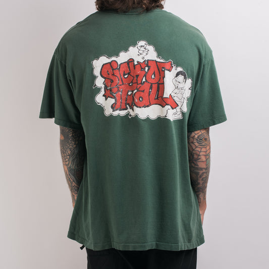 Vintage 90’s Sick Of It All No Cure T-Shirt