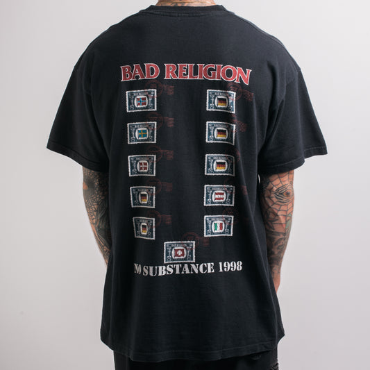 Vintage 1998 Bad Religion Euro Tour T-Shirt