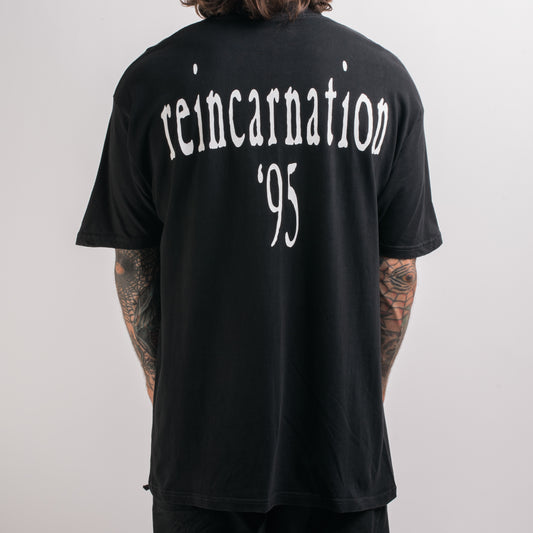 Vintage 1995 White Devil Reincarnation Tour T-Shirt