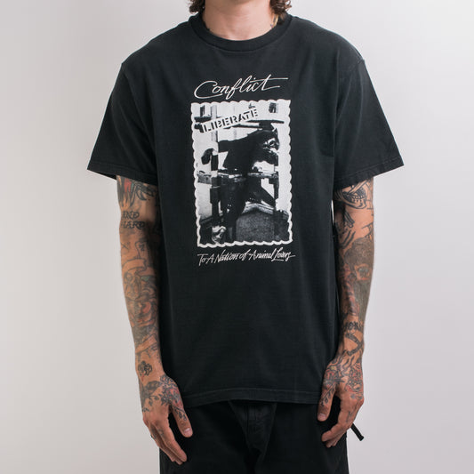 Vintage 90’s Conflict Liberate T-Shirt