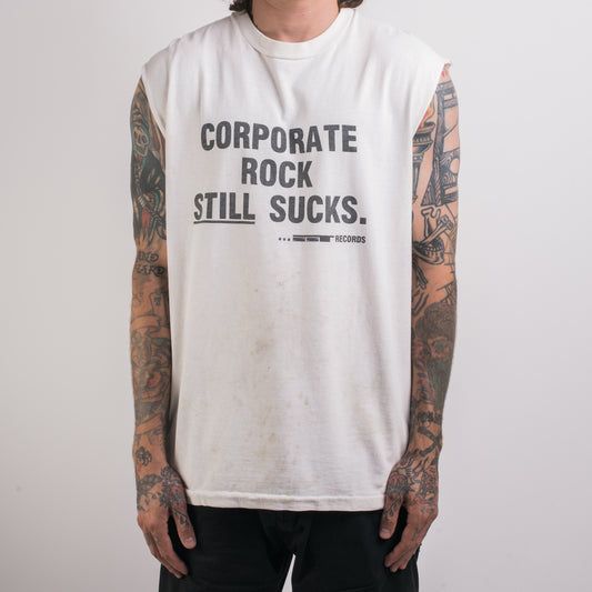 Vintage 90’s SST Records Corporate Rock Still Sucks T-Shirt