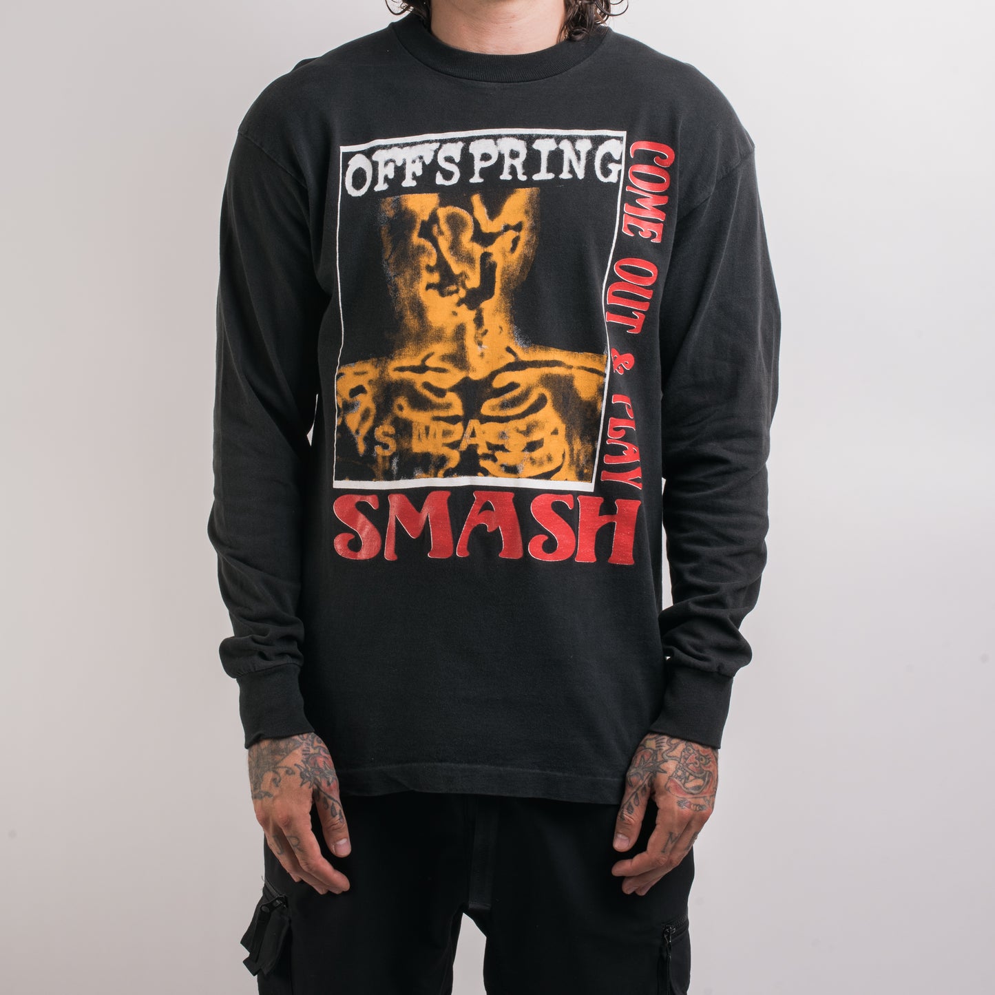 Vintage 1994 The Offspring Smash Tour Boot Longsleeve