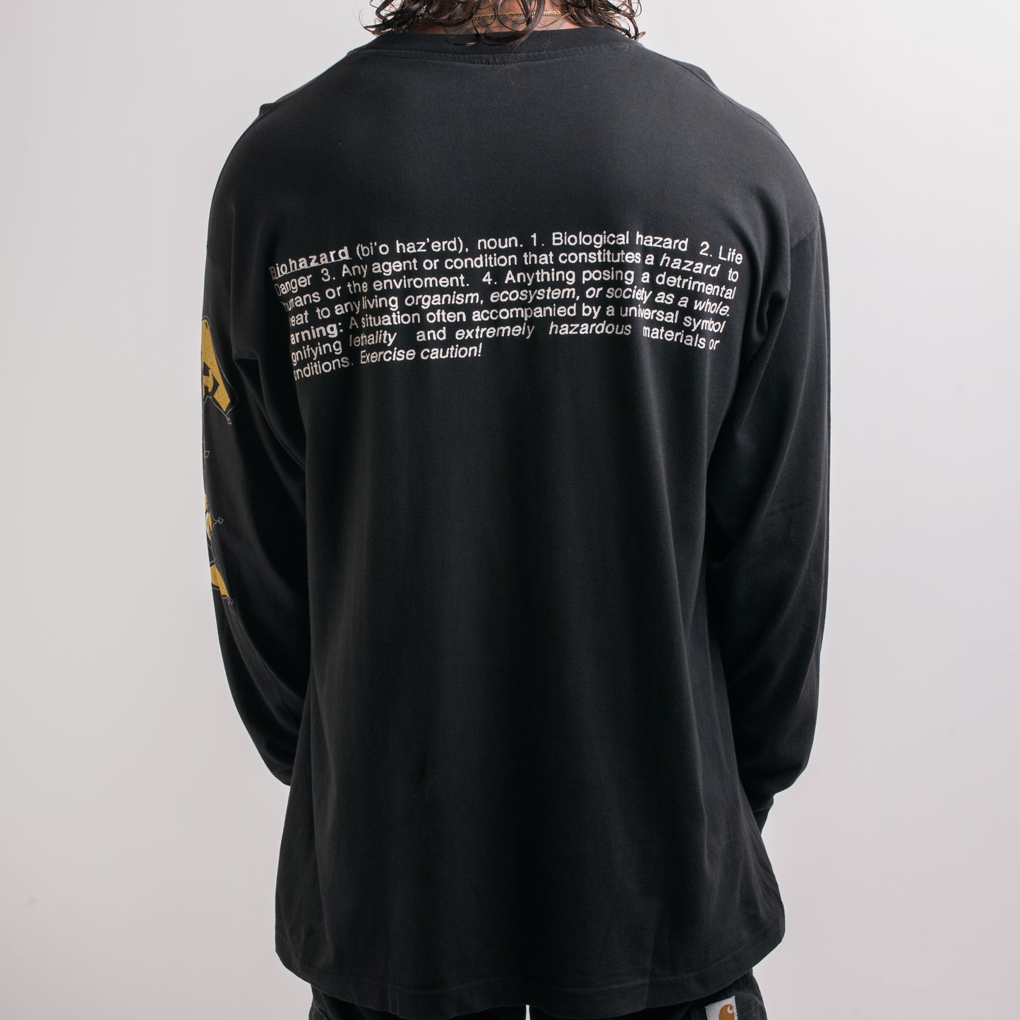 Vintage 90’s Biohazard Definition Longsleeve