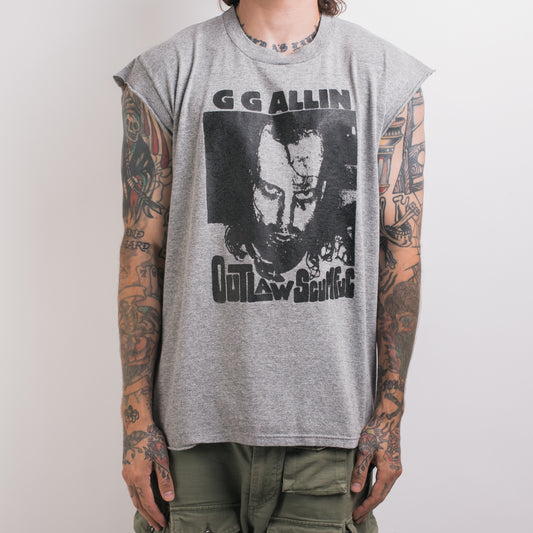 Vintage 90’s GG Allin Outlaw Scumfuc T-Shirt