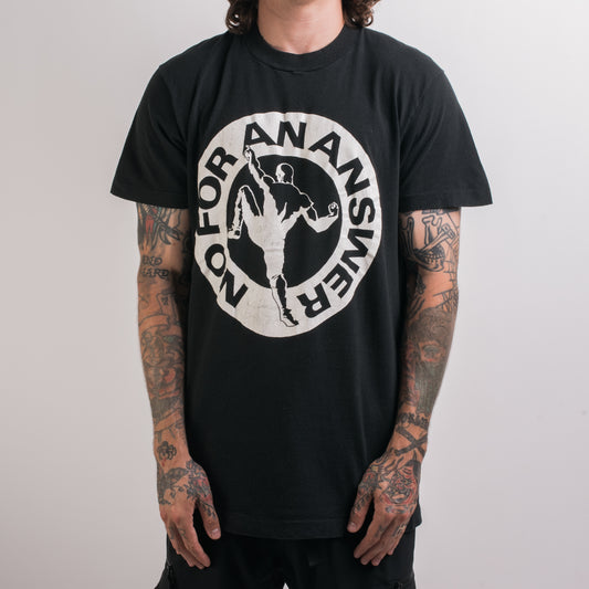 Vintage 80’s No For An Answer T-Shirt