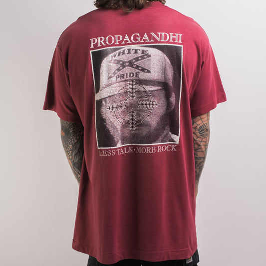 Vintage 90’s Propagandhi Less Talk More Rock T-Shirt